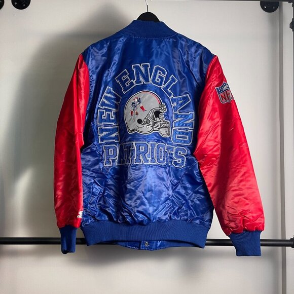 Starter New England Patriots Satin Jacket size L - Picture 2 of 3